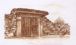 Ilustración de la arquitectura popular Ilustración de la arquitectura popular