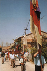 Procesi�n de Santiago. Muelas del Pan